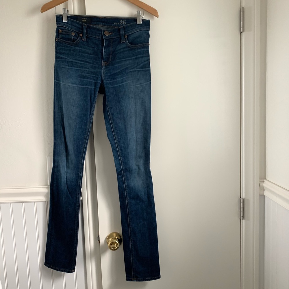 J.Crew Reid Cone Denim in Brewster Wash